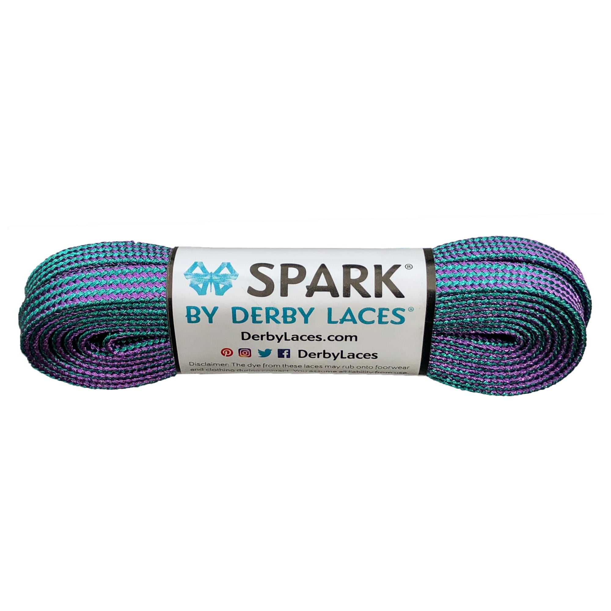 Derby Laces – Waxed & Spark Premium Skate Laces (96″ / 108″)